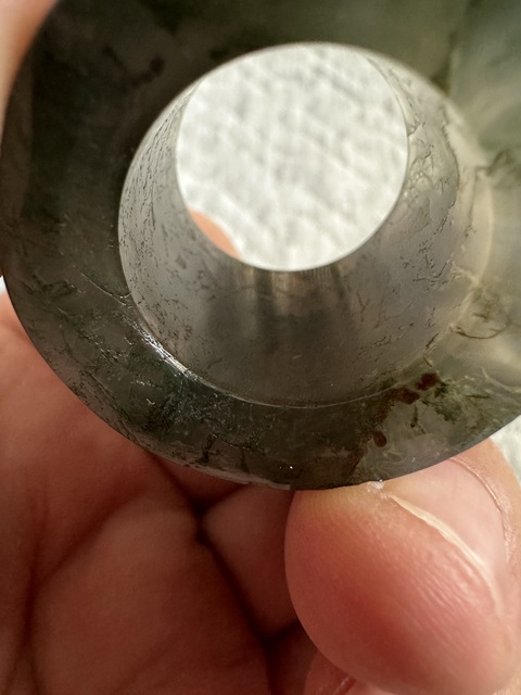 古玩玉器扳指真品鑒賞圖