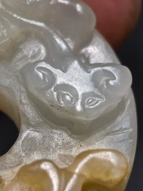 古玩玉器玉璧真品鑒賞圖
