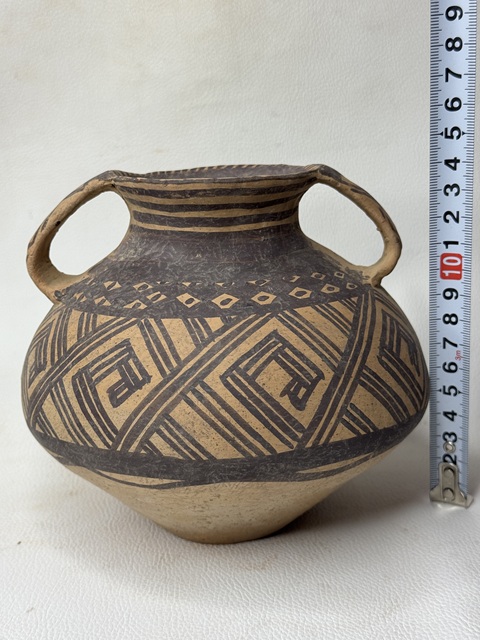 古玩陶瓷馬家窯·幾何紋罐真品鑒賞圖