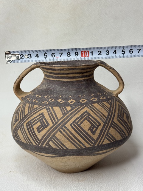 古玩陶瓷馬家窯·幾何紋罐真品鑒賞圖
