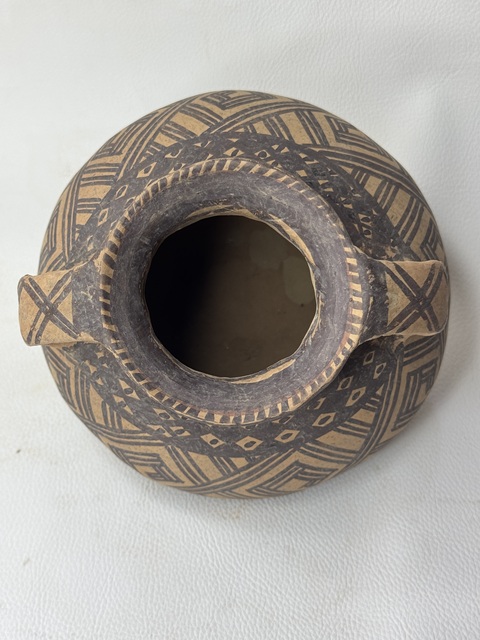 古玩陶瓷馬家窯·幾何紋罐真品鑒賞圖