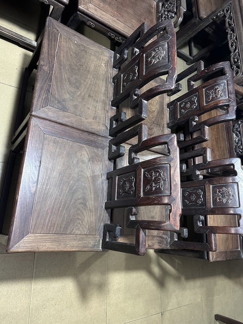 古玩雜項靠背椅真品鑒賞圖