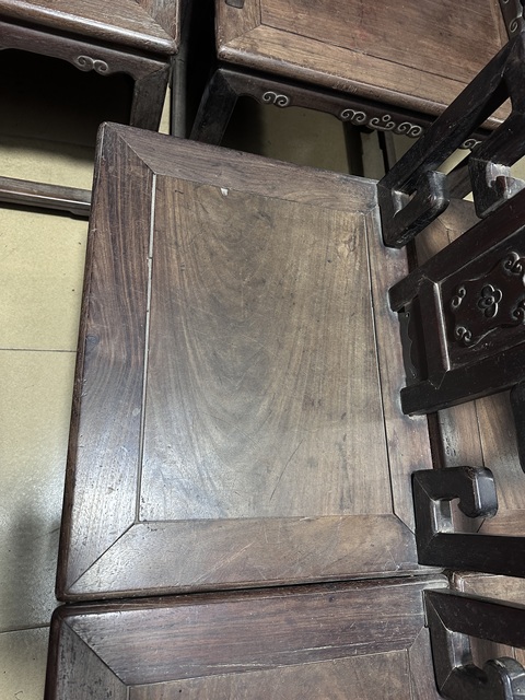 古玩雜項靠背椅真品鑒賞圖