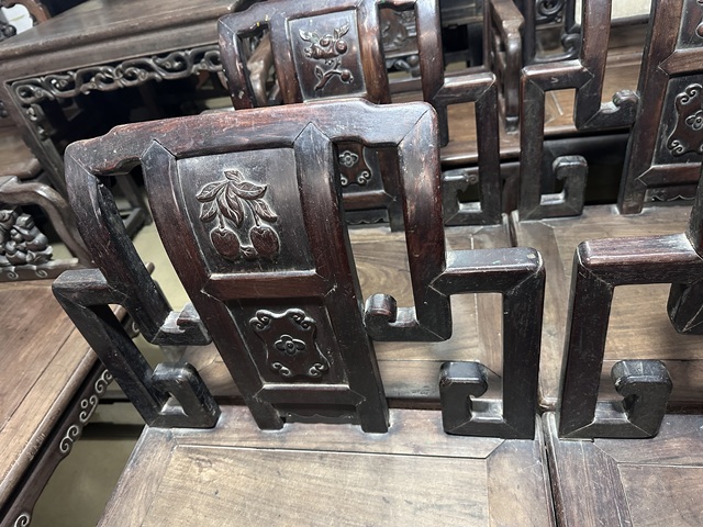 古玩雜項靠背椅真品鑒賞圖
