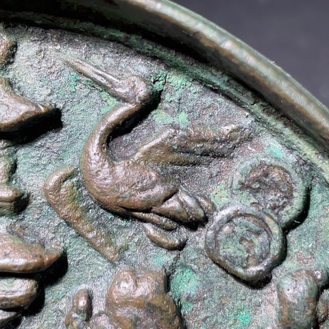 古玩銅器明代多寶鏡拍賣,當前價格4000元