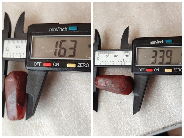 古玩玉器天然紅瑪瑙多棱珠吊墜拍賣,當前價格66元