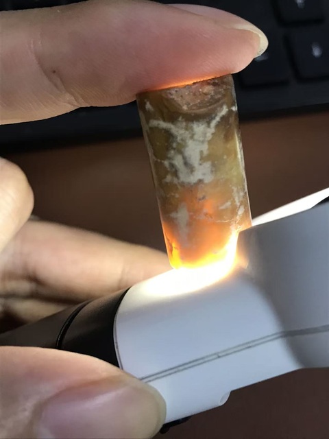 古玩玉器仿古玉勒子真品鑒賞圖