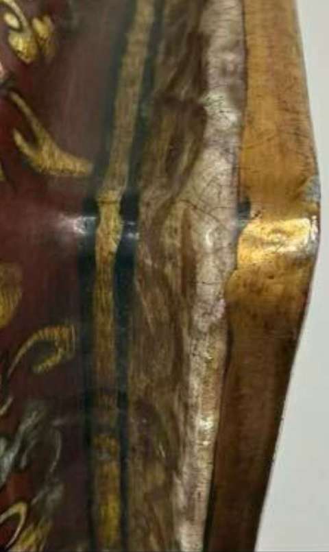 古玩陶瓷花卉紋洗真品鑒賞圖