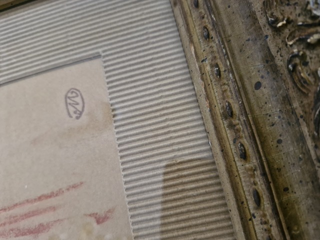 古玩字畫佚名裸女油畫真品鑒賞圖