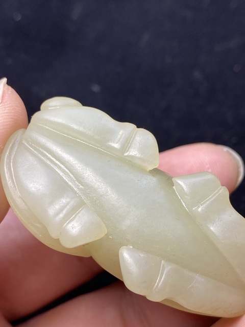 古玩玉器(放漏)有年份的和田玉雕“馬上封侯”擺件拍賣(mài),當(dāng)前價(jià)格2500元