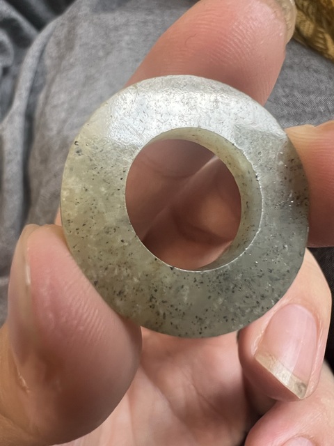 古玩玉器玉璧真品鑒賞圖