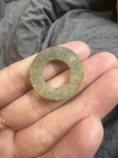 古玩玉器玉璧真品鑒賞圖