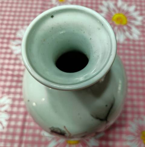 古玩陶瓷八仙圖粉彩瓶真品鑒賞圖