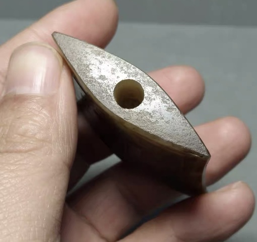 古玩玉器和田玉雕“劍珌”真品鑒賞圖