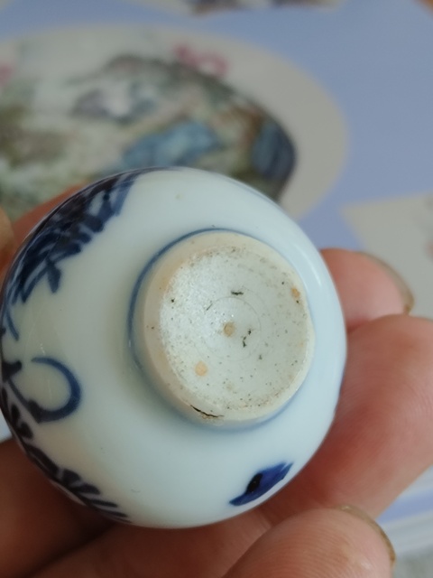 古玩陶瓷花卉紋青花葫蘆瓶真品鑒賞圖