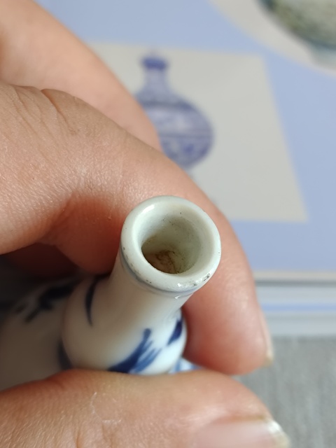 古玩陶瓷花卉紋青花葫蘆瓶真品鑒賞圖