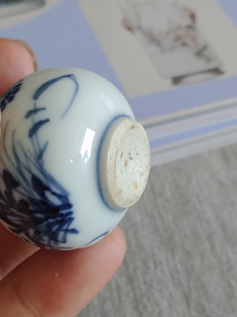 古玩陶瓷花卉紋青花葫蘆瓶真品鑒賞圖