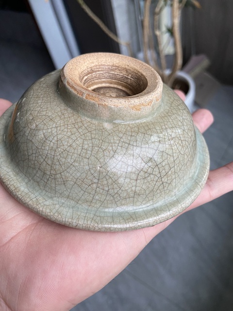 古玩陶瓷哥釉洗真品鑒賞圖