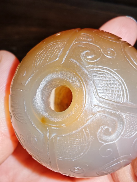 古玩雜項瑪瑙珠子拍賣,當前價格15600元