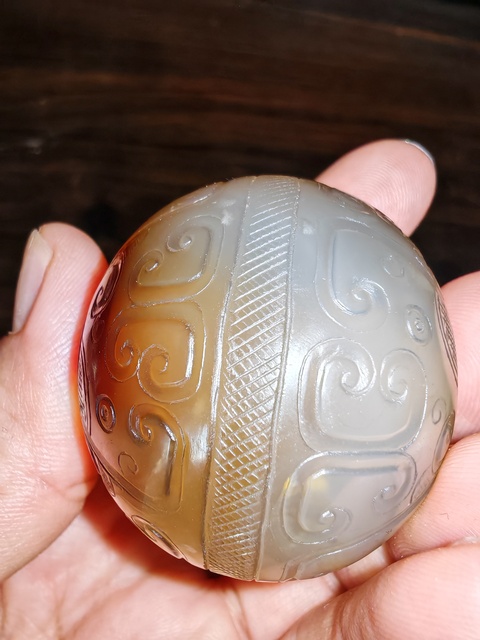 古玩雜項瑪瑙珠子拍賣,當前價格15600元