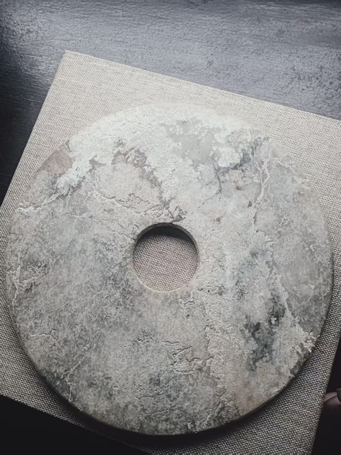 古玩陶瓷玉璧拍賣，當前價格168000元