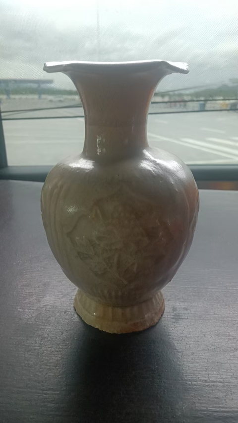 古玩陶瓷宋元影青花口瓶拍賣,當前價格36800元