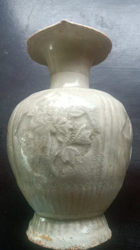古玩陶瓷宋元影青花口瓶拍賣,當前價格36800元