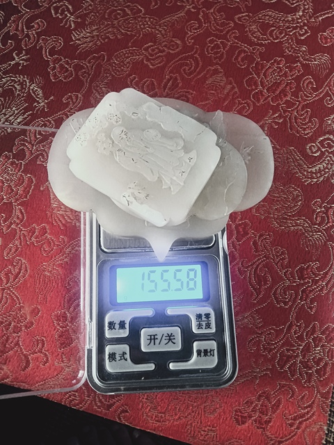 古玩玉器和田玉牌真品鑒賞圖
