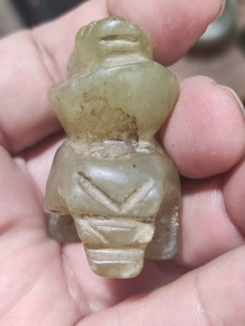 古玩玉器岫玉雕“富甲天下”擺件拍賣(mài)，當(dāng)前價(jià)格168元