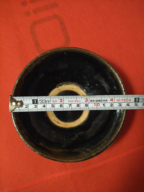 古玩陶瓷黑釉碗真品鑒賞圖