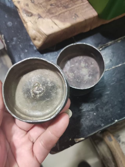 古玩雜項清代文房錫盒拍賣，當前價格398元