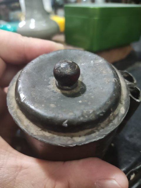 古玩雜項清代文房錫盒拍賣，當前價格398元