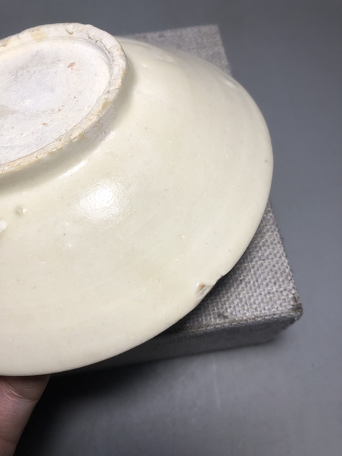 古玩陶瓷館藏級珍品五代十國【定窯】白釉葵口洗拍賣,當前價格2980元