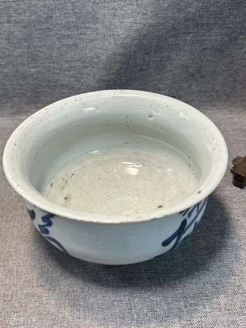古玩陶瓷清雍正青花福祿壽喜羅漢爐拍賣，當前價格5888元