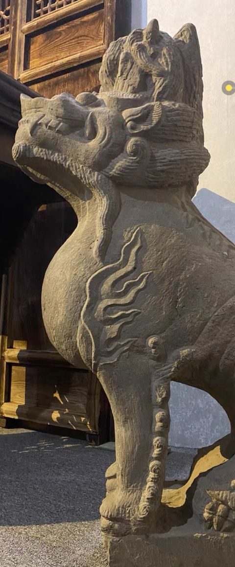 古玩雜項(xiàng)明代.麒麟獸拍賣，當(dāng)前價(jià)格25000元
