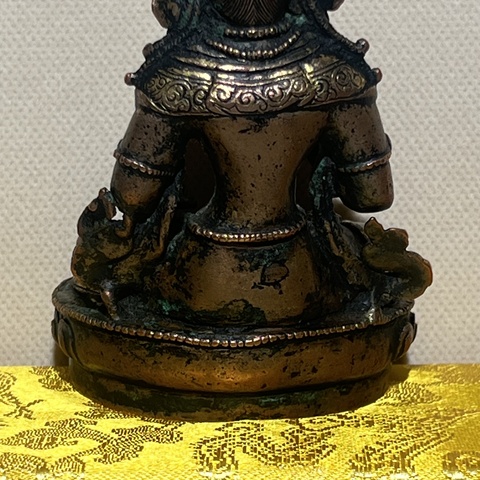 古玩銅器銅佛像真品鑒賞圖