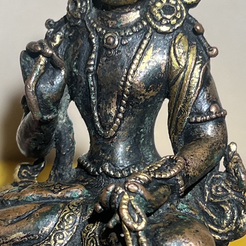 古玩銅器銅佛像真品鑒賞圖