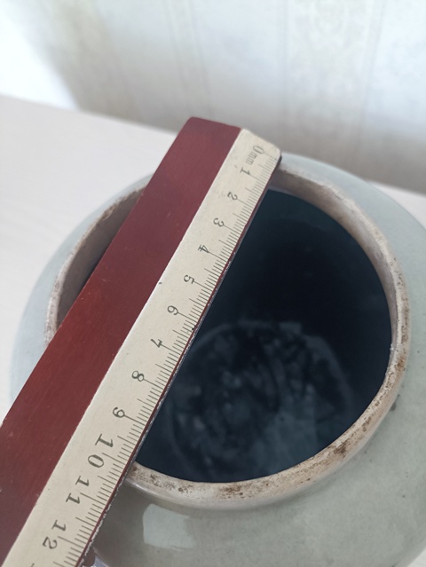 古玩陶瓷清末民初花蝶紋罐拍賣,當前價格58元