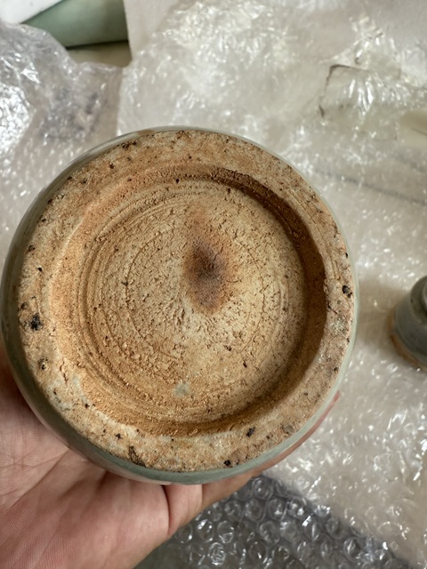 古玩陶瓷將樂(lè)窯青釉執(zhí)壺真品鑒賞圖