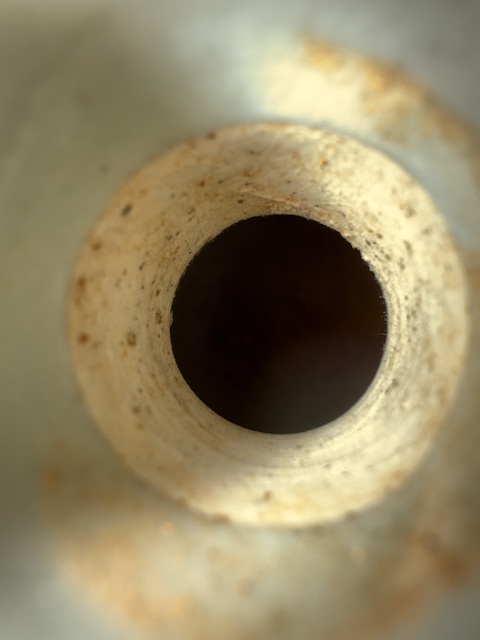古玩陶瓷將樂(lè)窯青釉執(zhí)壺真品鑒賞圖