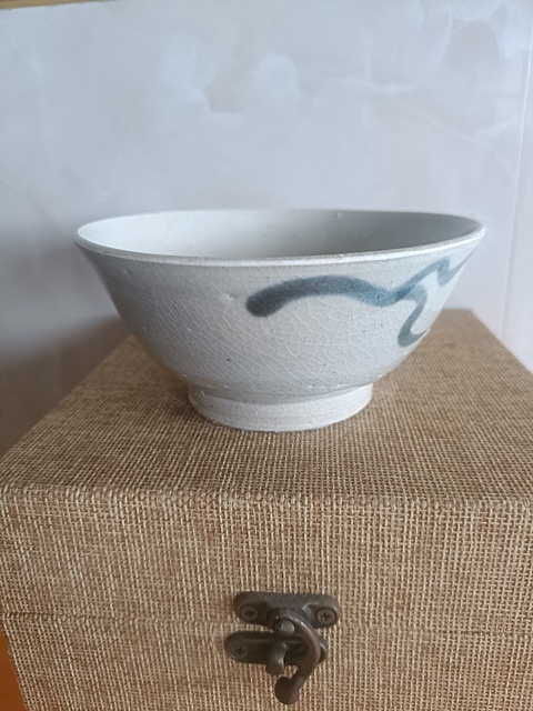 古玩陶瓷明晚期青花碗真品鑒賞圖