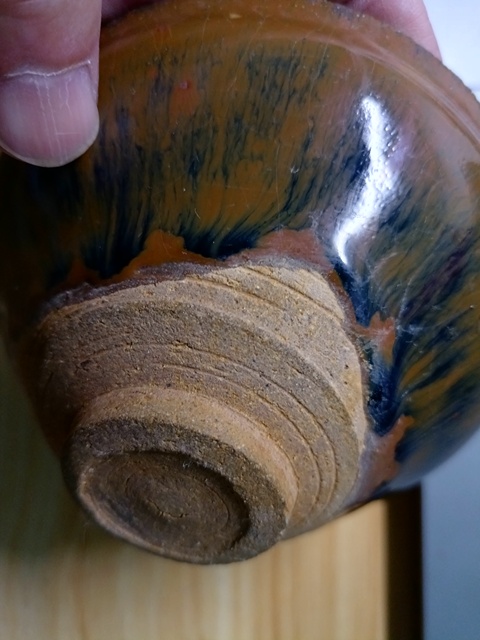 古玩陶瓷建窯系福清窯兔毫茶盞真品鑒賞圖
