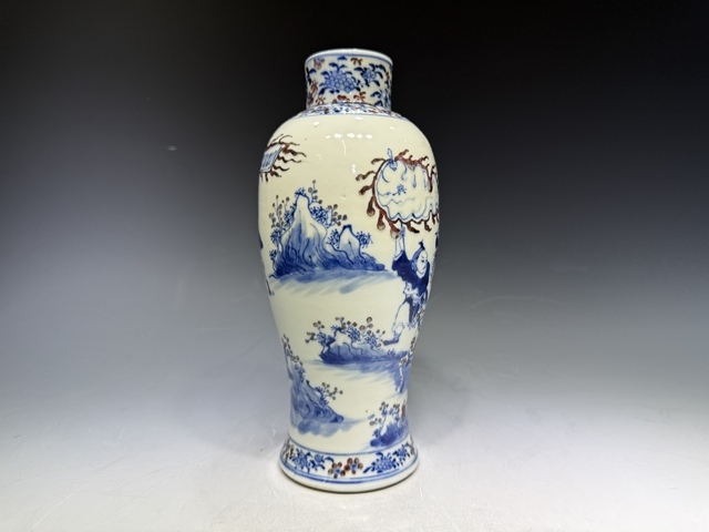 古玩陶瓷清·光緒青花釉里紅三國趙子龍人物瓶拍賣,當(dāng)前價(jià)格0元