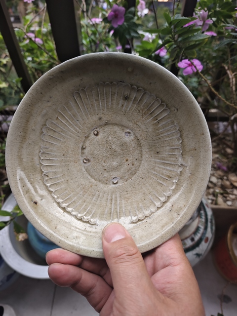 古玩陶瓷印花碗拍賣，當前價格380元