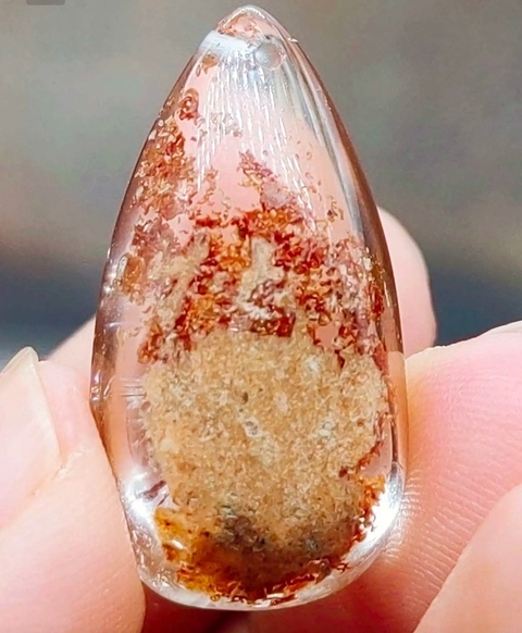古玩玉器精美天然水晶吊墜拍賣,當前價格288元