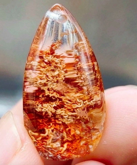 古玩玉器精美天然水晶吊墜拍賣,當前價格288元
