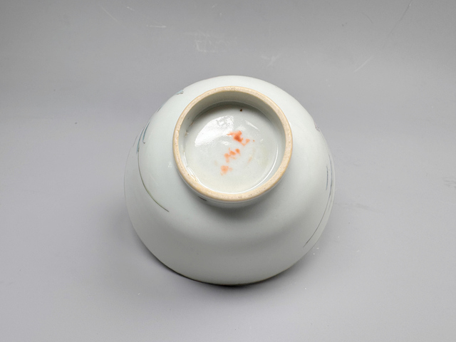 古玩陶瓷清同治·粉彩庭院教子圖茶圓拍賣，當(dāng)前價格1008元