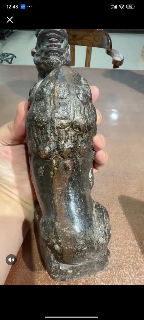 古玩雜項案頭獅拍賣,當(dāng)前價格250000元