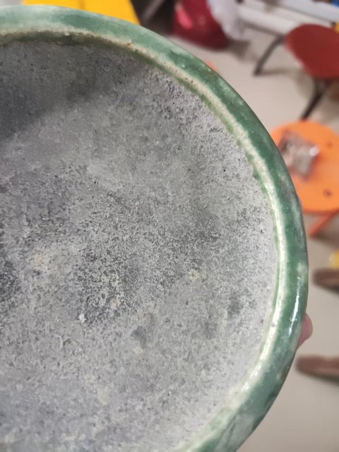 古玩陶瓷清代石灣綠釉水洗拍賣,當前價格228元
