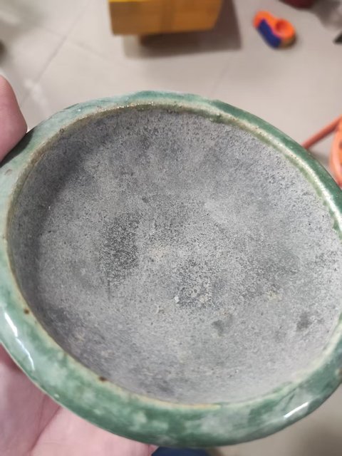 古玩陶瓷清代石灣綠釉水洗拍賣,當前價格228元